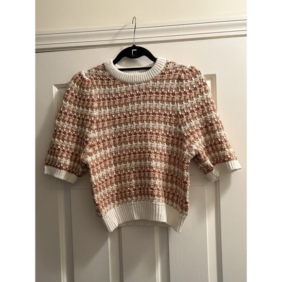Universal Thread Sweaters - Universal Threads Neutral Colored  Woven Sweater Juniors Size XS